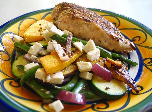 a greek salad